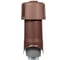 Выход вентиляции KROVENT Pipe-VT 125/700 ИЗ коричневый 272380 2