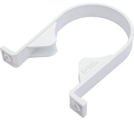 Хомут трубы Технониколь (ПВХ; белый; 1 шт) TN359450