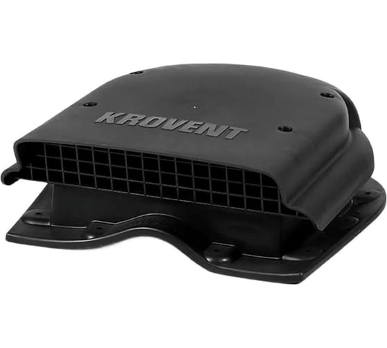 Вентиль кровельный KROVENT KTV-Wave new черный 480322