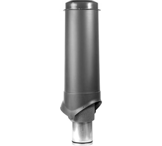 Выход вентиляции KROVENT Pipe-VT 125/700 ИЗ серый 404806
