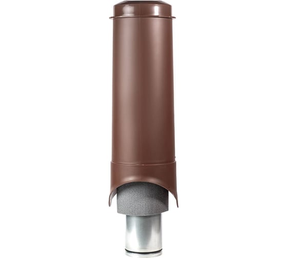 Выход вентиляции KROVENT Pipe-VT 150/700 ИЗ коричневый 391892