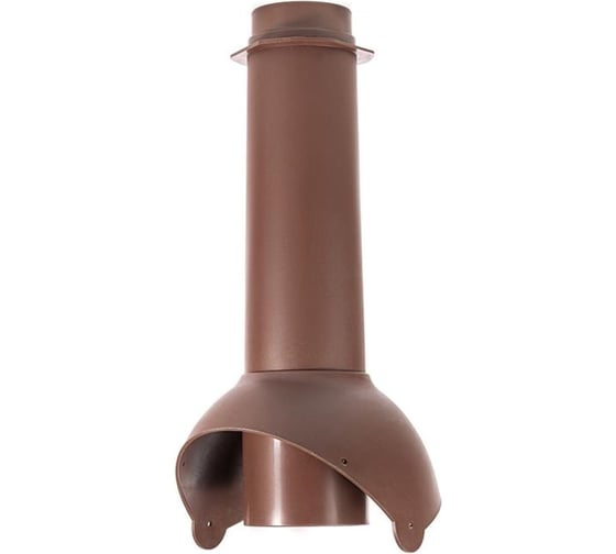 Выход канализации KROVENT Pipe-VT 110 НЕИЗ коричневый 401277
