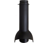 Выход канализации KROVENT Pipe-VT 110 НЕИЗ черный 401280