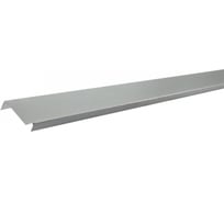 Планка примыкания Технониколь (пластизол; RAL 7005 серая; 1 шт) TN569197