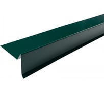Торцевая планка Технониколь (полиэстер; RAL 6005 зеленая; 1 шт) TN569078