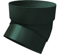 Колено трубы Grand Line 45 градусов, ПВХ GL, зеленый RAL 6005 267464