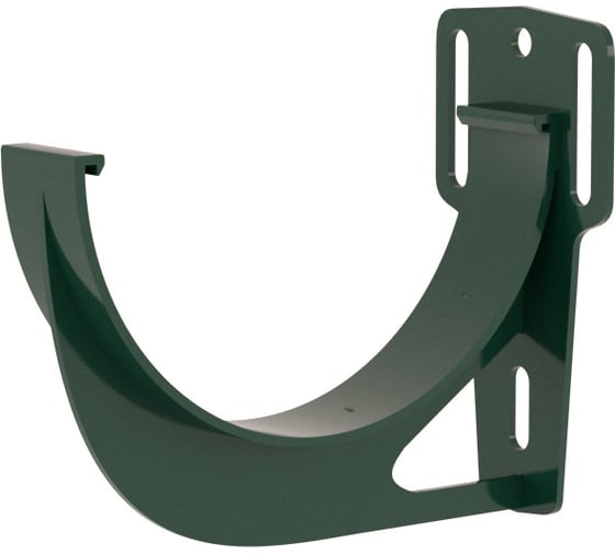 Кронштейн желоба Grand Line slider ПВХ GL, зеленый RAL 6005 267521