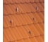 Скоба снегозадерживающая Roofsystems для натуральной черепицы Prestige Zn, оцинкованная, красная, RAL 8004, 20 шт. в корообке 120356 2