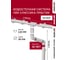 Комплект водосточной системы Grand Line Классика Практик 120 ПВХ ГЛ3м/3м RAL 9003 белый 822312 3