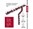 Комплект в/с Классика Grand Line Практик 120 ПВХ ГЛ3м/3м RAL 3005 бордо 822314 7