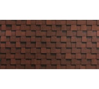Многослойная черепица Технониколь SHINGLAS Фазенда красный TN678539