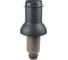 Выход канализации коньковый KROVENT Pipe-Cone 125/100 серый 836285 2