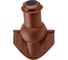 Выход канализации коньковый KROVENT Pipe-Cone 125/100 красно-коричневый 836284 1