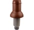 Выход канализации коньковый KROVENT Pipe-Cone 125/100 красно-коричневый 836284 2
