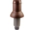Выход канализации коньковый KROVENT Pipe-Cone 125/100 коричневый 836283 2