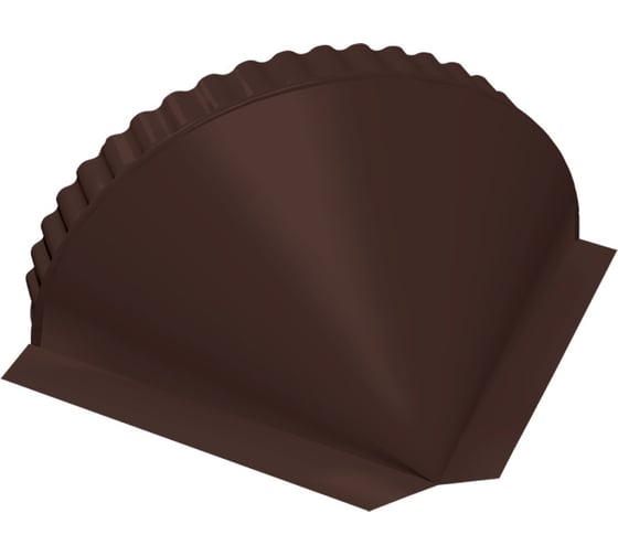 Заглушка малая конусная Grand Line 0,45 ПЭ RAL 8017 83803
