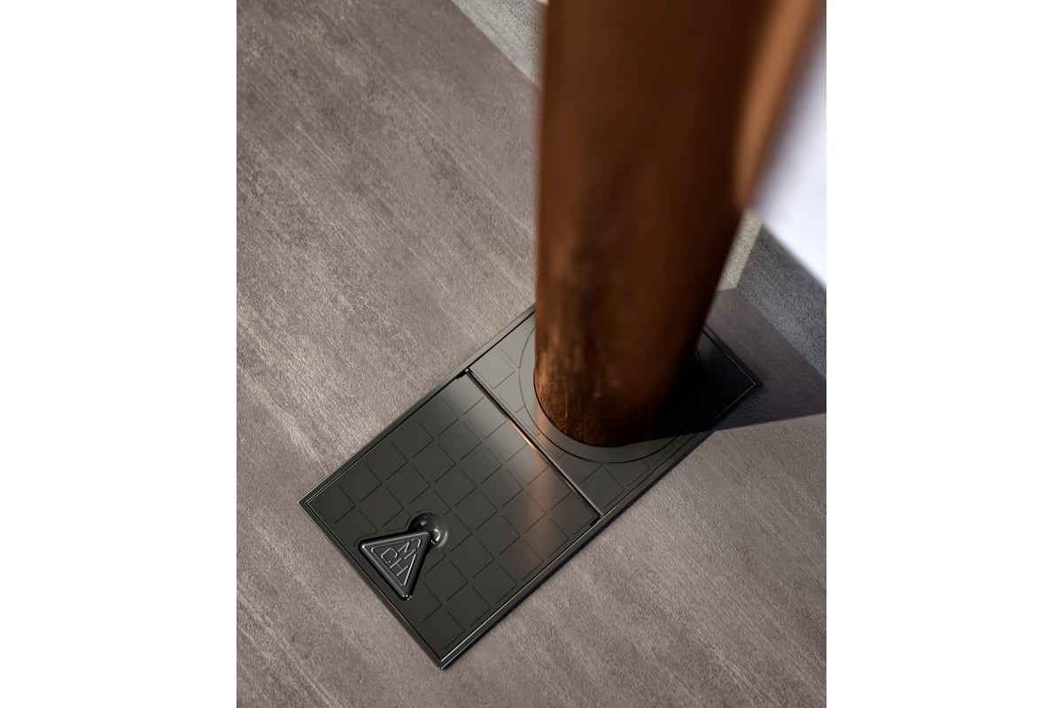 Дождеприёмник-трап со сливом из крыши MCH Chudej с боковым сливом, D110 ...