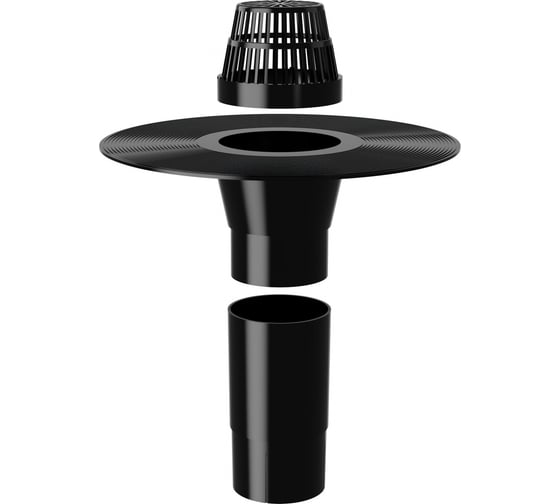Воронка для битумных кровель без обогрева Fachmann V110x300 мм 01.002