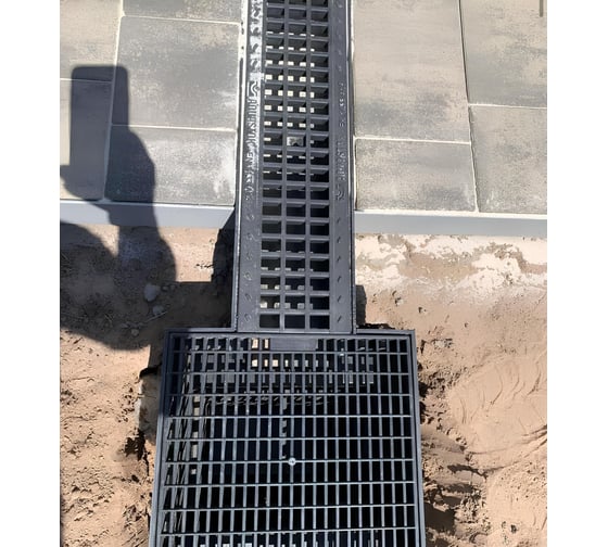 Пластиковый дождеприемник Aquastok с перегородкой 200x200x197 B125 (4200) 549125