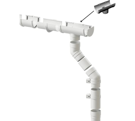 Воронка DOCKE LUX графит PVLV-1086