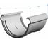 Соединитель желобов DOCKE LUX графит PVLS-1086 2