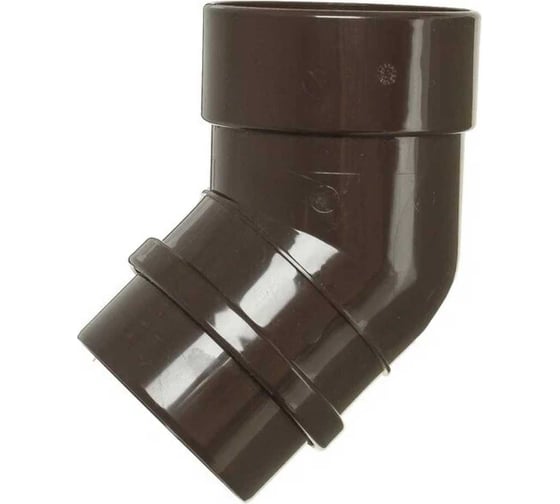 Колено DOCKE LUX 45 шоколад PVLA-1050