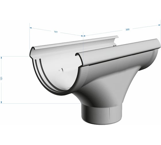 Воронка DOCKE LUX шоколад PVLV-1050