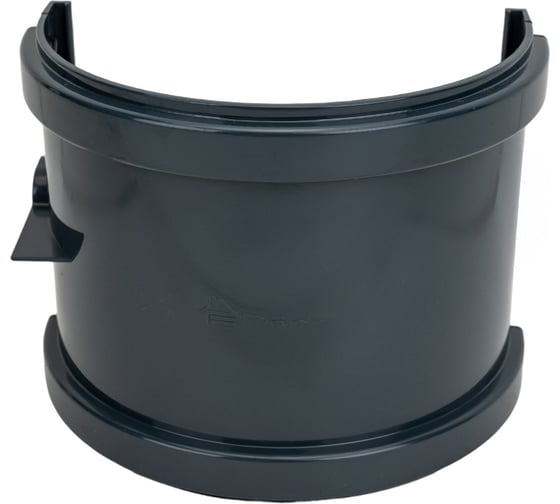Соединитель желобов DOCKE STANDARD (120 мм; серый 7024) PVTE-1045
