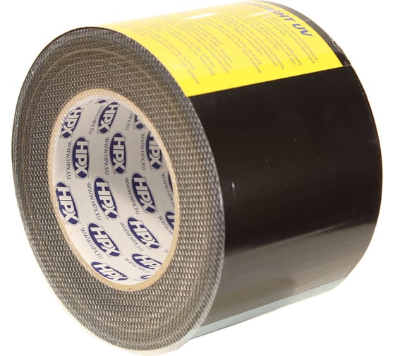 Кровельная лента для примыканий и стыков HPX ISOSEAL BLACK UV черная 90 мм, 25 м 5407004563312