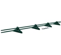 Трубчатый снегозадержатель Grand Line NEW RAL 6005, 3 м ШК 224877