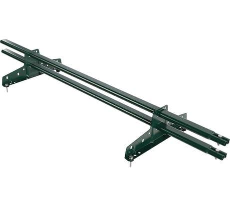 Трубчатый снегозадержатель Borge 1,5 м, 2 опоры, зеленый мох RAL 6005 01.010.15.04.02.100.6005