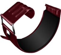 Соединитель желоба Grand Line Optima 125 мм, RAL 3005 ШК 357916