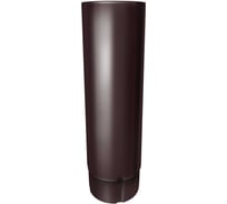 Круглая труба Grand Line Optima, 90 мм, 3 м, RAL 8017 ШК 157045