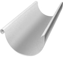 Желоб Grand Line Optima полукруглый, 125 мм, 3 м, Zn ШК 373515