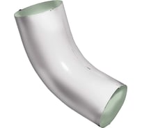 Колено Grand Line Optima 60 градусов, 90 мм, RAL 9003 ШК 157021