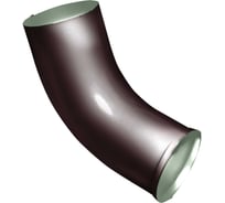 Колено стока Grand Line Optima 90 мм, RAL 8017 ШК 157022