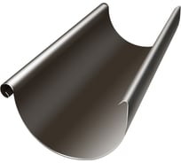 Желоб Grand Line полукруглый, 125 мм, 3 м, RR 32 ШК 379736