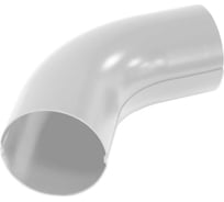 Колено Grand Line 60 градусов, 90 мм, RAL 9003 ШК 88002