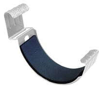 Соединитель желоба Grand Line GL 125 мм, RAL 9003 ШК 88016