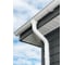 Кронштейн трубы на кирпич Grand Line 90 мм, RAL 9003 ШК 100605 4