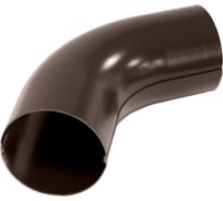 Колено Grand Line 60 градусов, 90 мм, RAL 8017 ШК 88004