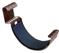 Соединитель желоба Grand Line GL 125 мм, RAL 8017 ШК 88018