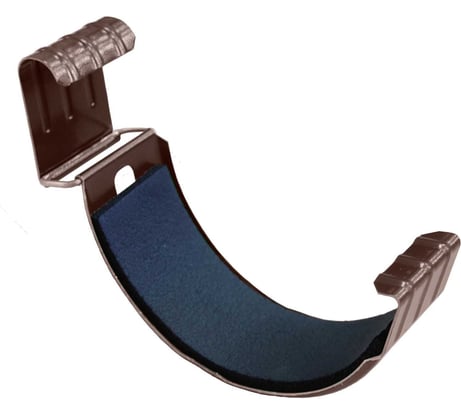 Соединитель желоба Grand Line GL 125 мм, RAL 8017 ШК 88018