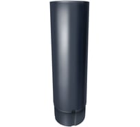 Круглая труба Grand Line 90 мм, 3 м, RAL 7024 ШК 379709