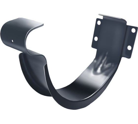 Короткий крюк Grand Line 125 мм, RAL 7024 ШК 379791