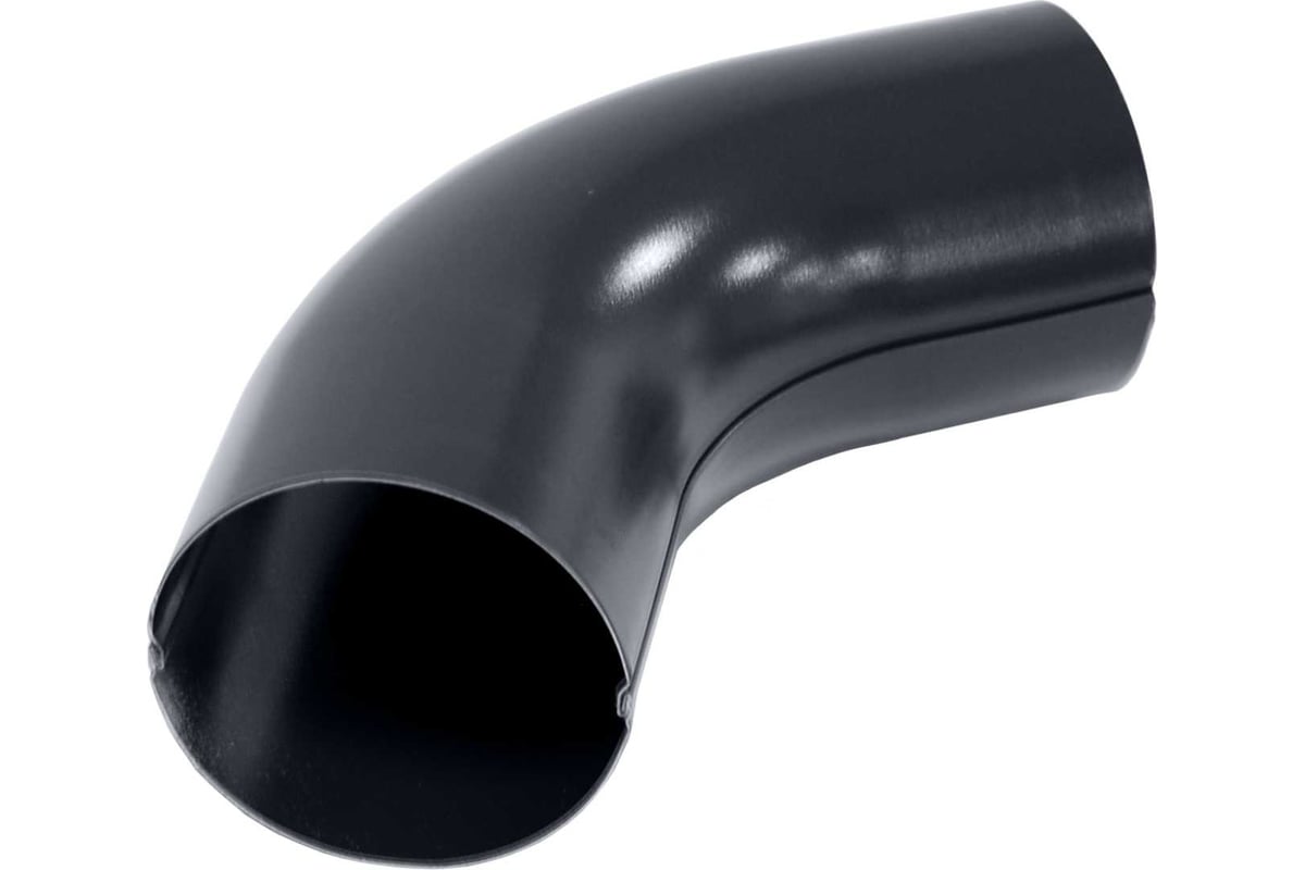 Колено Grand Line Optima 60 градусов, 90 мм, RAL 7024 ШК 379781 ...