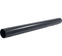Соединительная круглая труба Grand Line 90 мм, 1 м, RAL 7024 ШК 537074