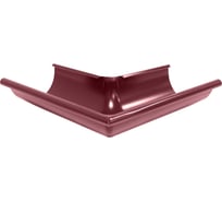 Внешний угол желоба Grand Line 90 градусов, 125 мм, RAL 3005 ШК 88020