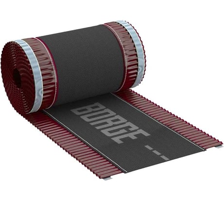 Коньковая лента Borge 240 мм,5 м, коричнево-красный RAL 3011 01.290.50.01.01.000.3011