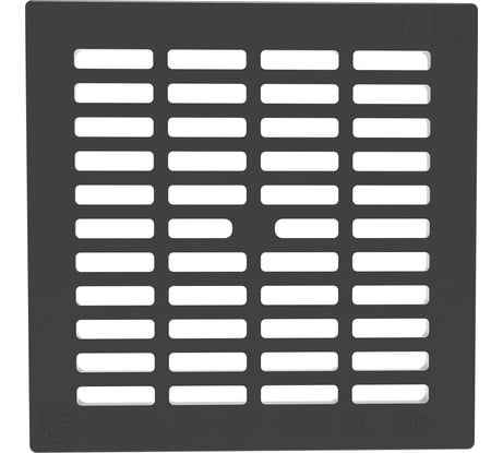 Решетка пластиковая к малому дождеприемнику Gidrolica 200x200 мм, класс а15 203